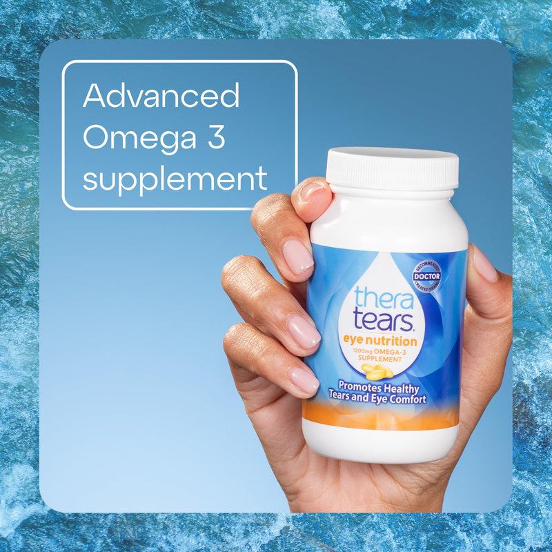 TheraTears Omega 3 Supplement for Eye Care, 90ct 90 Count (Pack of 1)
