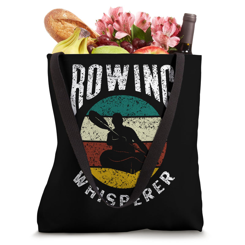 Rowing Whisperer Sports Rower Crew Row Tote Bag 16" - BeesActive Australia
