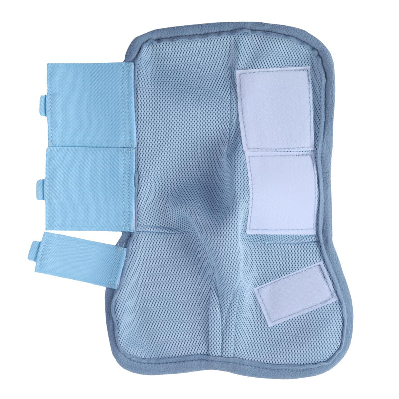 Horse Fly Boots Set of 4, Breathable Comfy Mesh Fly Boots for Horses, Non-slip Horse Fly Leggings No More Stomping & Horsefly Nuisance Lightblue Pony Light Blue - BeesActive Australia