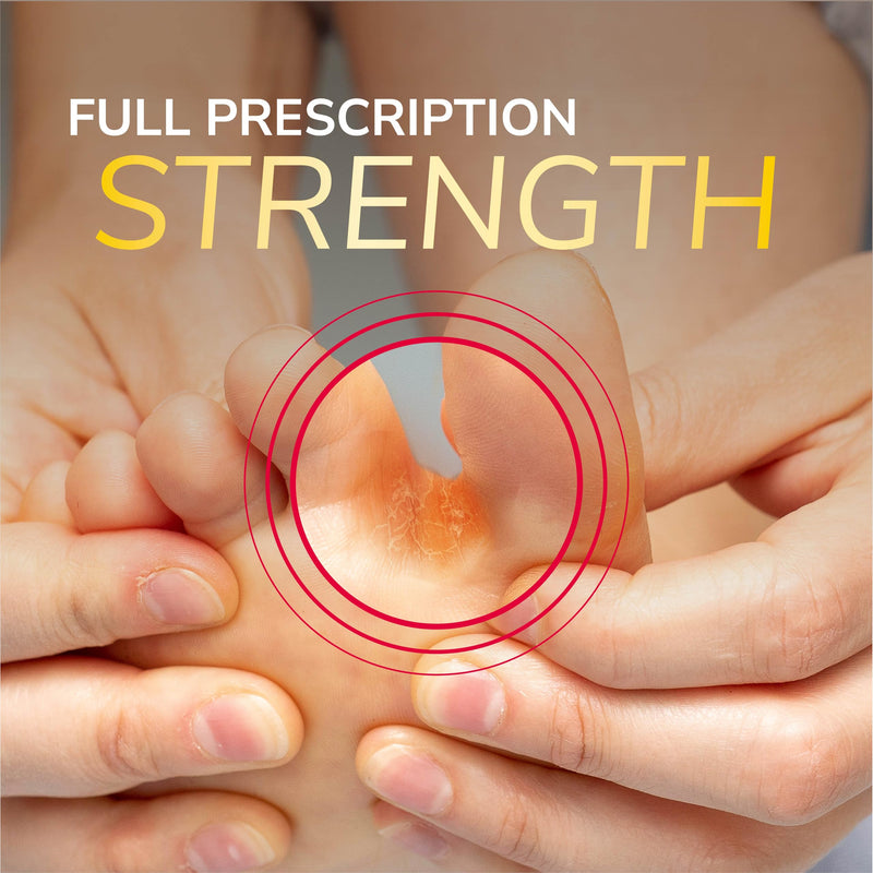 Dr. Scholl's Fungal-X Cream - Treatment for Athlete's Foot, Jock Itch, Ringworm, Relief from Itching, Burning, Stinging, Treat & Beat in 7 Days, Full Prescription Strength, 1 oz