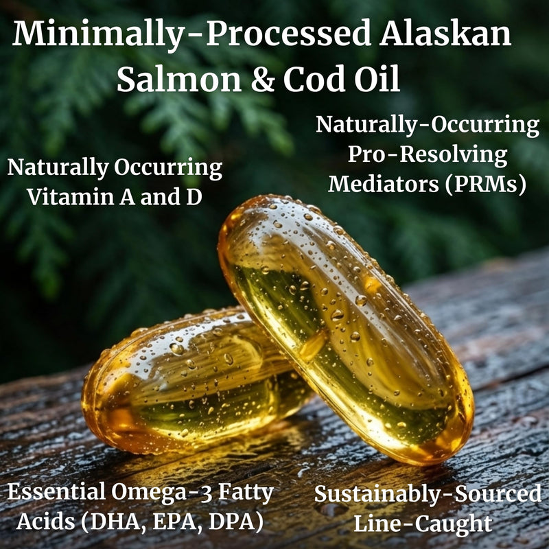 BIG BOLD HEALTH Omega-3 Rejuvenate Wild Alaskan Fish Oil Supplement with PRMs ⎹ EPA, DHA, & DPA Fatty Acids ⎹ Vitamins A and D to Support Immune Balance & Brain Wellness (60 Softgels) 60 Count (Pack of 1)