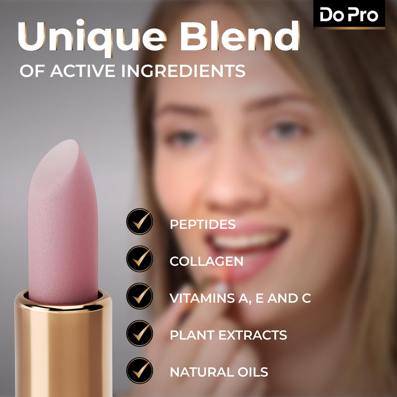 Do Pro Lip Lift Stick Boost-In - Plumper Stick with Hyaluronic Acid, Collagen, Vitamin C & E - Volumizing & Hydrating Lip Plumping Serum