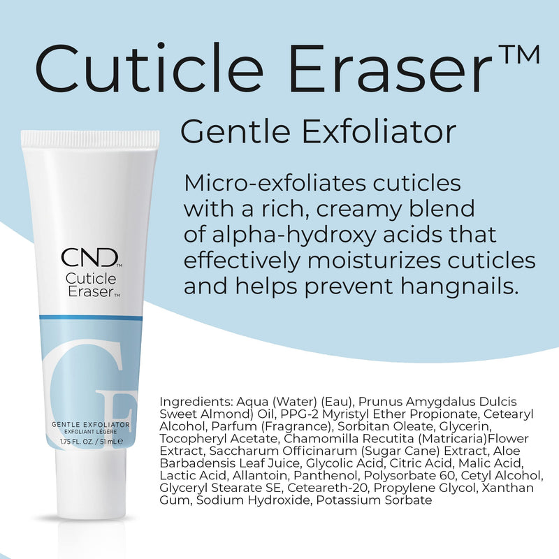 CND Cuticle Couple, SolarOil + Cuticle Eraser, Natural Blend Oils, Moisturizes and Conditions Skin, Gentle Exfoliator, 0.5 fl oz. - BeesActive Australia
