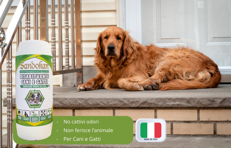 Sandokan Repellent for Dogs and Cats, 1000 ml granules, creates a natural defense barrier - BeesActive Australia