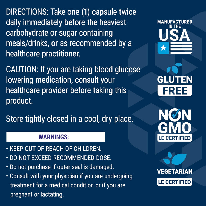 Life Extension Tri Sugar Shield®, Sorghum bran, White Mulberry, phloridzin Apple polyphenol, Three Botanical extracts Promote Healthy Glucose Metabolism, Gluten-Free, Non-GMO, Vegetarian, 60 Capsules | White Mulberry, Sorghum Bran & Phloridzin Apple Po...