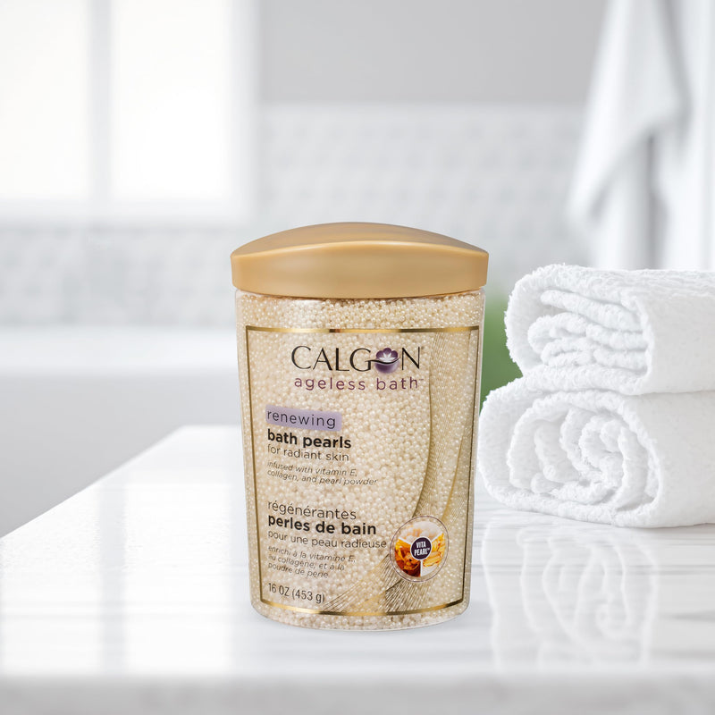 Calgon Ageless Bath Series Renewing Pearls, 16 oz. - BeesActive Australia