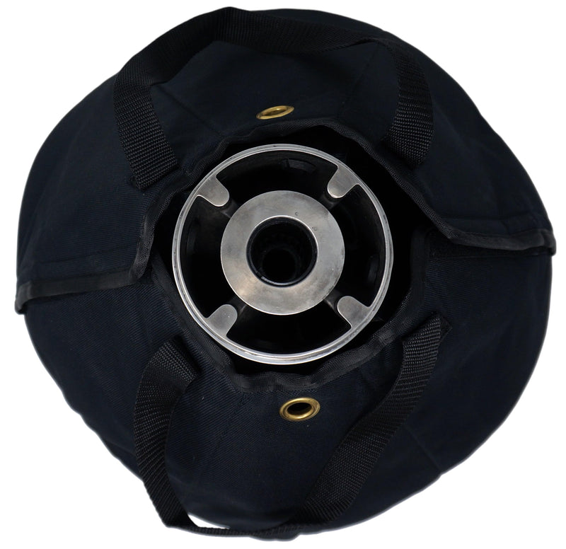 Hardline Products USA Boat Motor Propeller Cover 12″ - 15 1/2″ OD Heavy Duty 600D Marine Propeller Protective Bag Waterproof 15 1/2"