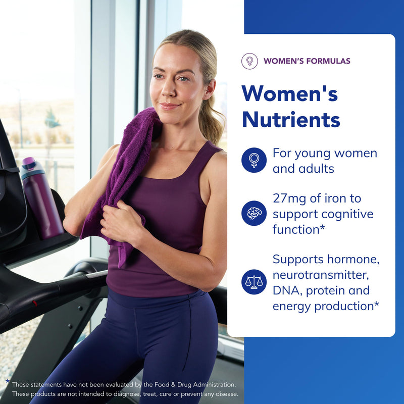Pure Encapsulations Women's Nutrients, 60 Capsules | Essential Daily Support for Energy, Hormones and Cellular Health*, Comprehensive Women’s Formula