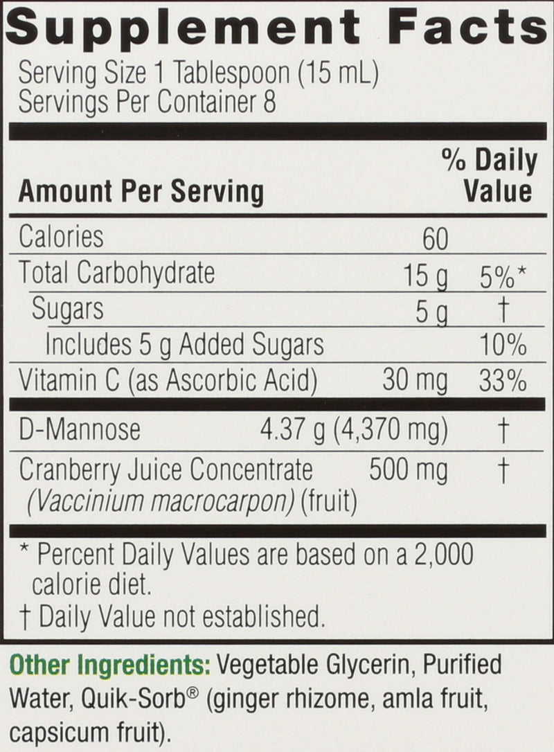 Nature's Answer UT Answer | Urinary Tract System Support | Cranberry Flavor Dietary Supplement | Alcohol-Free, Gluten-Free, Not Tested on Animals & Vegan 4oz - BeesActive Australia