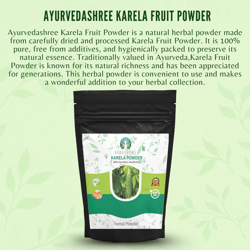 Bitter Melon Powder 200 Gm I Momordica Charantia/Karela Fruit Powder I Ayurvedic herb I Support Liver Function I Herbal Supplement I Supports Skin and Stomach - BeesActive Australia