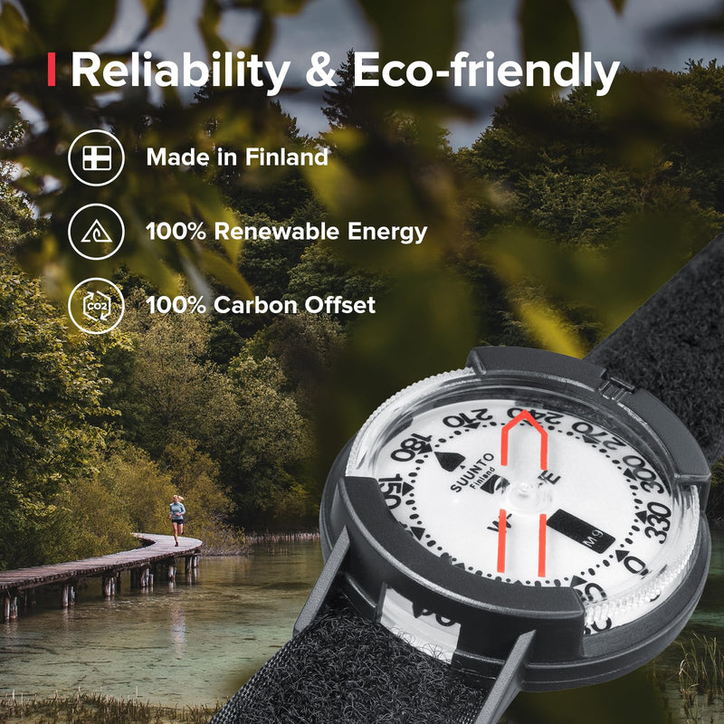 SUUNTO Multifunctional Compass, Northern Hemisphere, Compact Waterproof Navigation Comapss for Hiking & Adventure Modern - BeesActive Australia