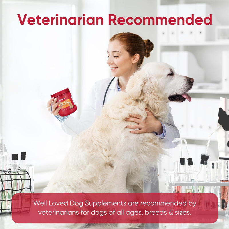 Dog Allergy Chews, Itch Relief for Dogs, Allergy Relief and Immune Supplement,Probiotics for Dogs,Support Seasonal Allergies, Gut & Digestive Health(Premium Pack) Red Extra Large