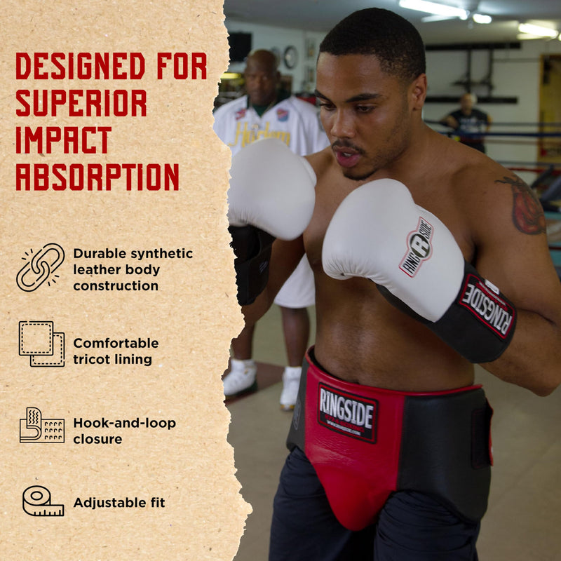 Ringside No Foul Boxing Groin Protector, Jockstrap Design, Groin Protector for Men, Ideal for Boxing, MMA, Muay Thai, Kickboxing, Workout, Training, and Competition Large - BeesActive Australia