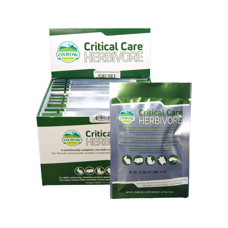 Oxbow Critical Care Food for Convalescent Herbivore, ‎36 g (Pack of 1) - BeesActive Australia