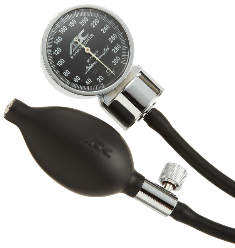 ADC Diagnostix 700 Premium Professional Pocket Aneroid Sphygmomanometer with Adcuff Nylon Blood Pressure Cuff, Adult, Magenta