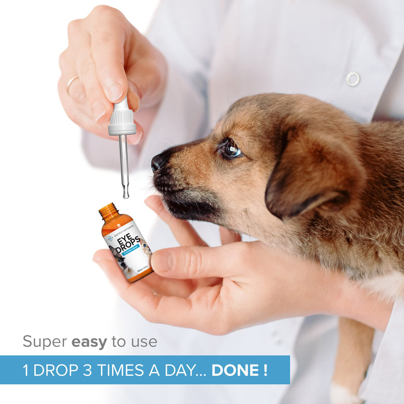 Pet Eye Cleansing Drops for Dogs & Cats – Gently Cleans & Refreshes | Supports Eye Hygiene | Removes Dirt & Debris | Natural Eye Care Solution for Pets