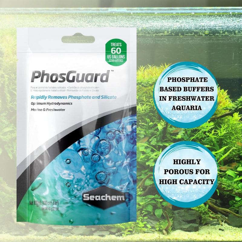 Purigen 100 ML (2 Packs) PhosGuard 100 ML (2 Packs) for Freshwater and Saltwater, Including Trinity Treats Microfiber Cleaning Cloth(Purigen for Aquarium, PhosGuard for Aquarium) - BeesActive Australia