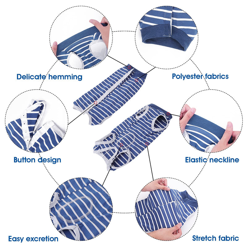 cobee Dog Recovery Suit, Dog Abdominal Wound Protector Puppy Wounds Post Surgery for Male/Female Dogs, Pet Surgical Snuggle Suit Post Surgery for Small Medium Dogs (XL Size) XL Size - BeesActive Australia