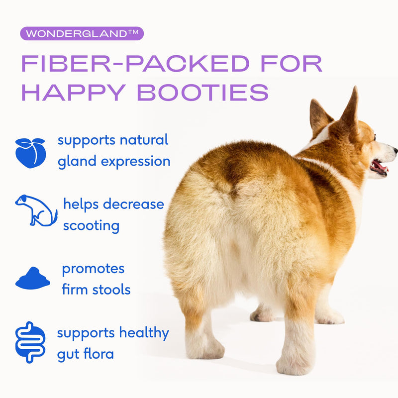 Native Pet WonderGland (60 Scoops) & Sockeye Salmon Oil for Dogs (8 Oz.) - Dog Anal Gland Treatment Using Fiber for Dogs & Pure Omega 3 Fish Oil Promotes Healthy Skin, Shiny Coat, & Strong Joints