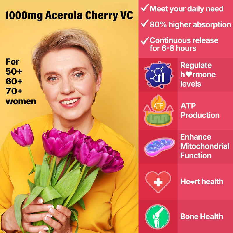 Liposomal Vitamin C 1000mg + D3 5000IU + Zinc Gummies for Kids/Teens 9+ & Adults, for Women, Elderberry for Immune, Folate, Hyaluronic Acid, VE, for Beauty, Energy, Overall Health, Sugar Free Chewable 60 Count (Pack of 1)
