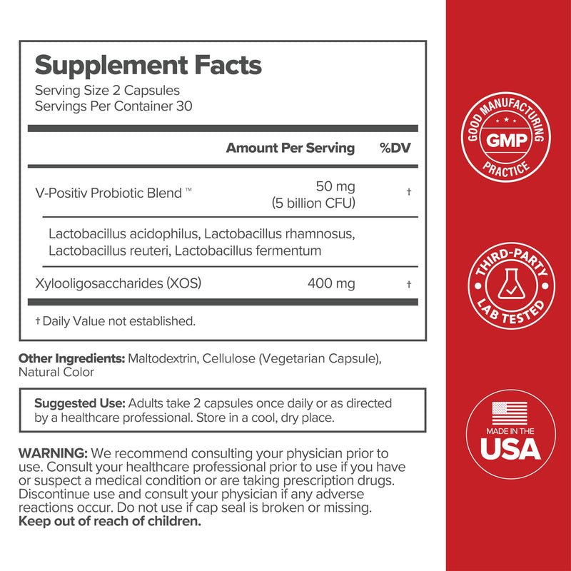 URO Vaginal Probiotics for Women pH Balance with Prebiotics & Lactobacillus Probiotic Blend - Women's Vaginal Health Supplement - Promote Healthy Vaginal Odor & Vaginal Flora, 60 Count (Pack of 1) Capsules (pack of 1)