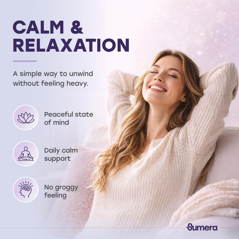 GABA Gummies - Calm, Sleep Support, Stress Relief, Non-Groggy, Hormone-Free, 60 Count, Brain Relaxation, Natural Neurotransmitter