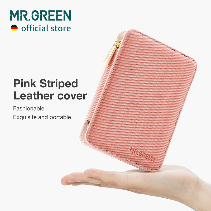 MR.GREEN 7in1 Manicure Sets Personal Care Tools Stainless Steel Professional Nail Clippers Pedicure Set Travel Case Kits (Mr-6032) Mr-6032 - BeesActive Australia