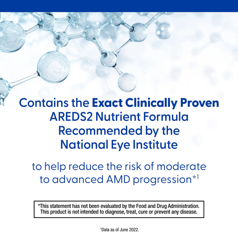 PreserVision AREDS 2 Eye Vitamins Lutein Zeaxanthin Supplement 90 Softgels | #1 eye doctor recommended brand1, AREDS 2 formula, lutein, zeaxanthin, vitamin C, zinc, macular support*, easy-swallow AREDS 2 Minigel
