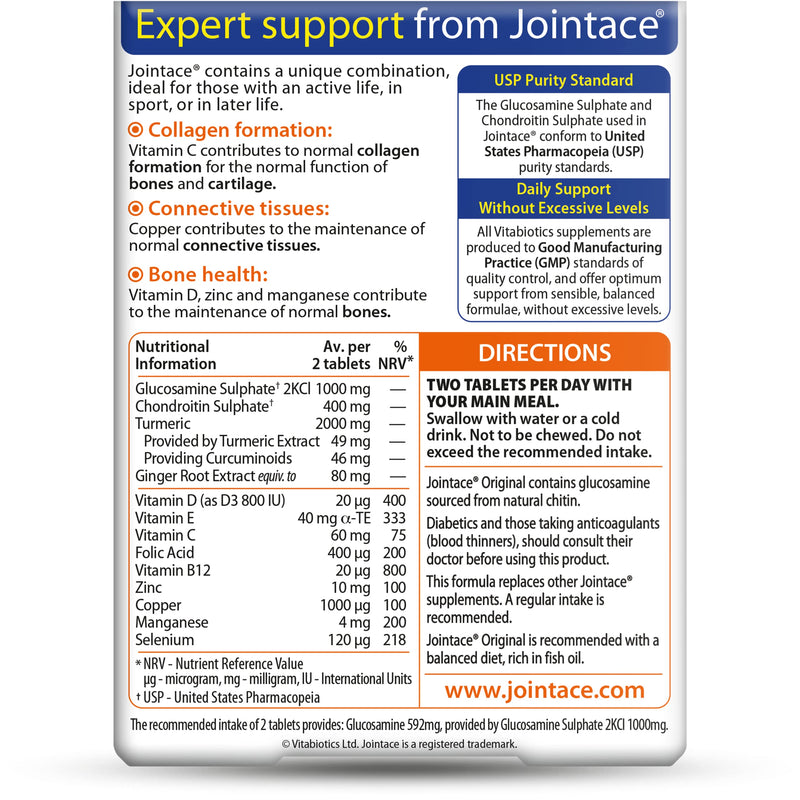 Vitabiotics Jointace Glucosamine & Chondroitin 30 Tablets