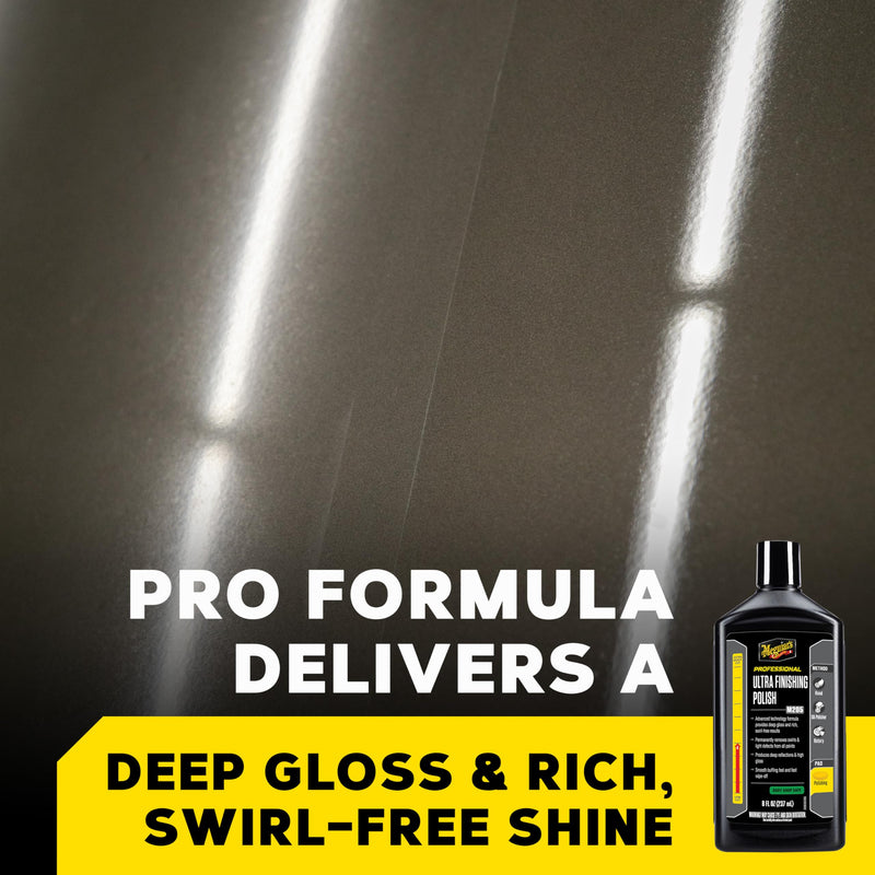 Meguiar's Professional M205 Ultra Finishing Polish Mirror Glaze, 8oz