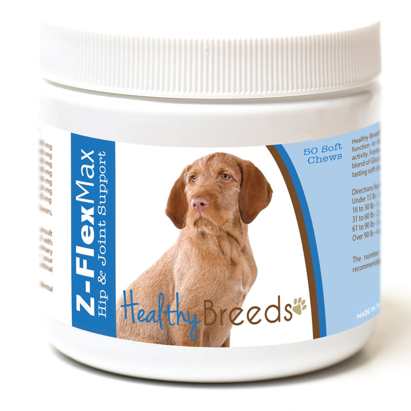 Healthy Breeds Wirehaired Vizsla Z-Flex Max Hip and Joint Soft Chews 50 Count 50 Ct