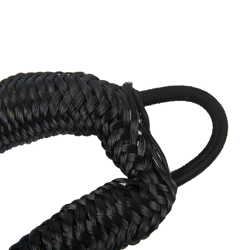 Bungee Dock Lines for Boats Mooring Rope Bungee Boat Dock Line for Jet Ski Pontoon Kayak Accessories(Black 4P) Black 4P - BeesActive Australia
