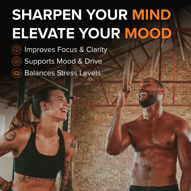 Peak Potential 12-in-1 Testosterone Support for Men | Fenugreek, Ashwagandha & Tongkat Ali - Natural Strength, Energy & Muscle Builder