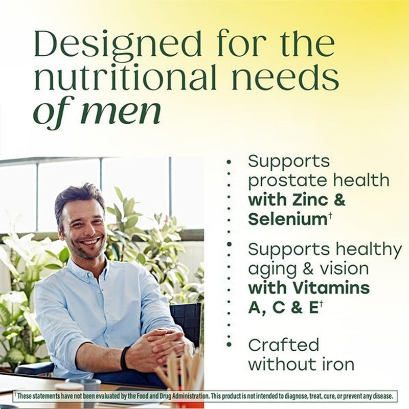 MegaFood One Daily Multivitamin for Men 40+ with 21 Nutrients, 90 Tablets | Immune Support, Heart, Muscle & Prostate Health, Methylated B12, Methylfolate, Vitamin D3, C & Zinc, Vegetarian, 90 Servings Unflavored 90 Count (Pack of 1)