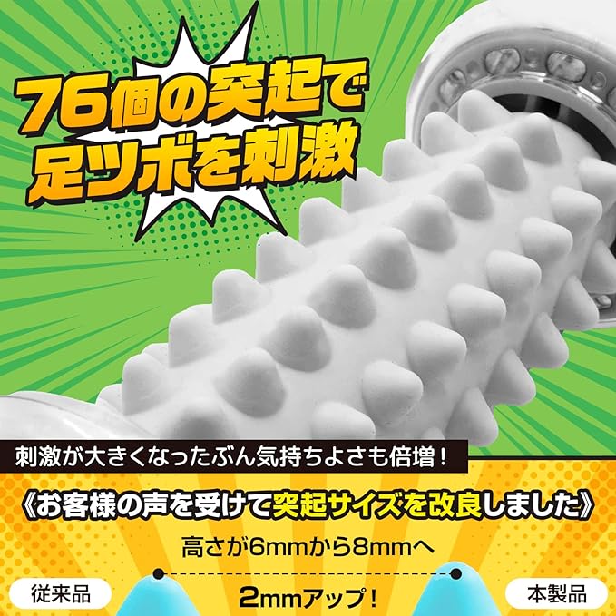 Wawalag Tsubokoro-kun Foot Massage, Foot Point Mat, Foot Point Mat, Health Goods, Gift (Gray) - BeesActive Australia