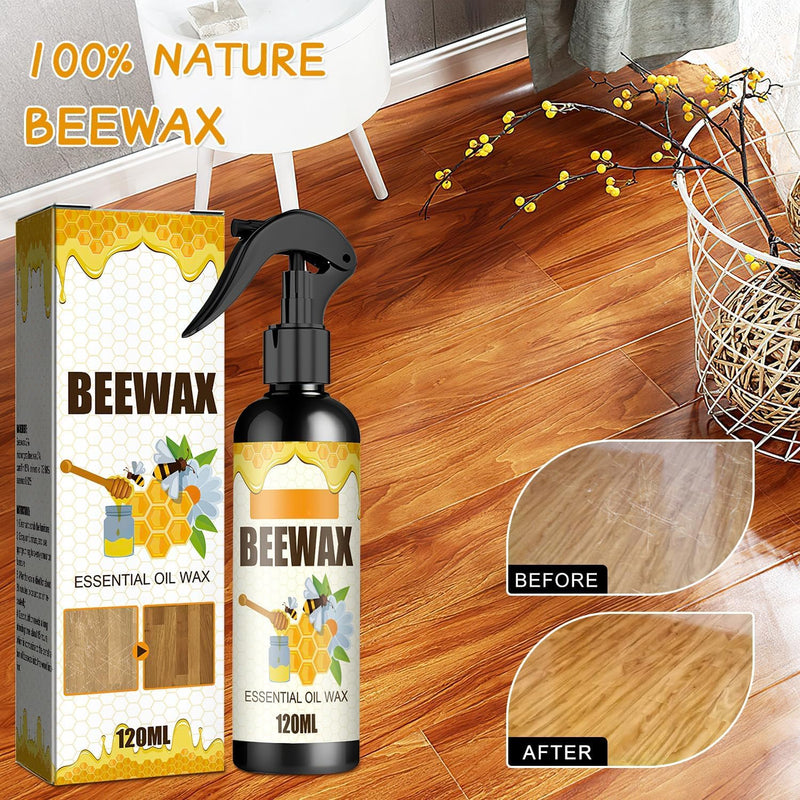 Natural Beeswax Spray,Beeswax Spray Cleaner,The Original Beeswax Spray Furniture Polish And Cleaner,Beeswax Polish Spray Used to care for living rooms,kitchens,wood furniture floors (2PCS) 2PCS - BeesActive Australia
