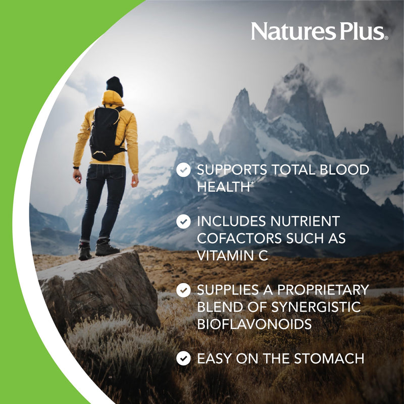 NaturesPlus Hema-Plex Iron - 60 Fast-Acting Softgels - 3 Pack - 85 mg Iron + Vitamin C & Bioflavonoids for Healthy Red Blood Cells - Gluten Free - 60 Total Servings 60 Count (Pack of 3)
