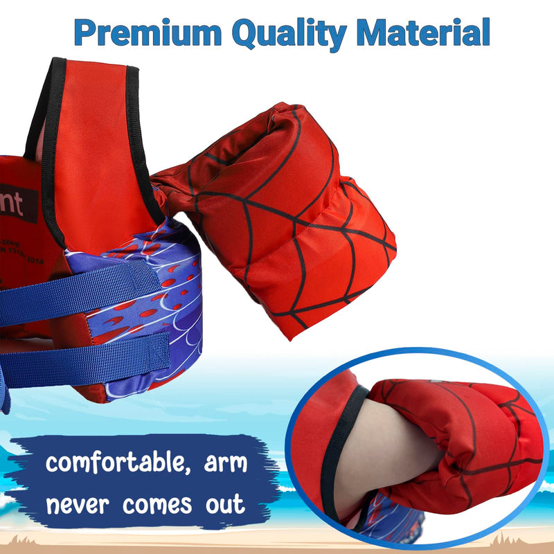 Toddler Floaties Kids Swim Vest for 22-66 Pounds Boys & Girls, Baby Swim Float Vest for Pool with Shoulder Harness Arm Wings, for Kids 2 3 4 5 6 7 Years Old Baby - BeesActive Australia