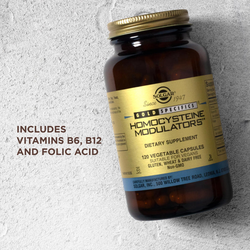 Homocysteine Modulators Solgar 120 VCaps