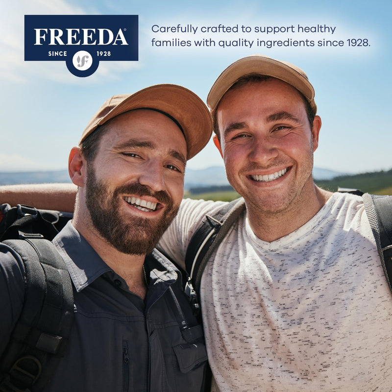 Freeda Vitamin B1 Thiamine 100mg - Supports Energy Metabolism, Nervous System Health - Kosher, Vegan, Gluten Free - Thiamin HCl 100 mg Vitamin B 1 - Pure Vit B1 Vitamin Thiamine B1 Supplement (100 Ct) | Energy Metabolism & Nervous System Health Support...