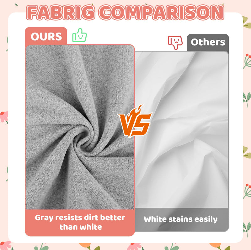 27.6" Cat Grooming Wrap for Cutting Nails, Rabbit Pattern Self-Adherent Fabric Wrap for Cats, Anti-Scratch Anti-Escape Multifunctional Cat Swaddle Tool for Teeth Brushing, Ear Cleaning L-27.6inch (within 15lbs)
