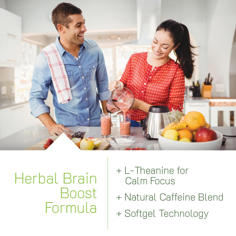 Irwin Naturals Brain Awake - 60 Liquid Softgels, Pack of 2 - Enhanced Mental Performance, Increased Focus, Clarity & Concentration - Nootropic Booster with L-Theanine, Bacopa, MCTs | Focus & Mental Clarity Support | Supports Cognitive Performance | Bal...