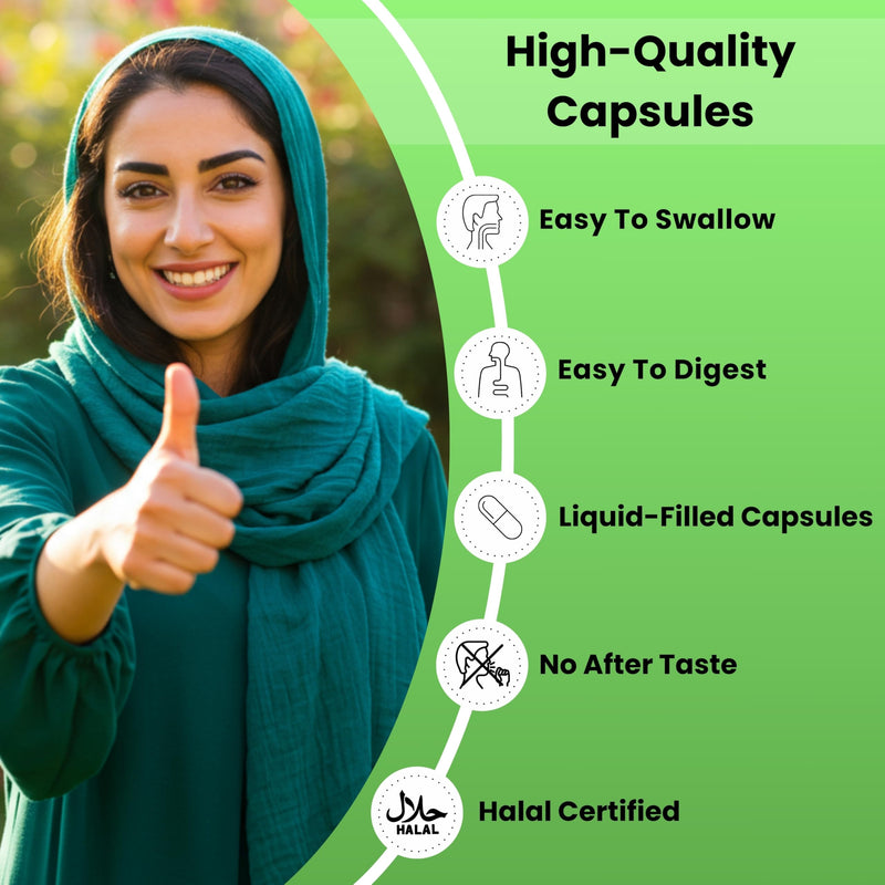 SHIFAA NUTRITION Halal Vitamins, Multivitamin for Women & Men – Comprehensive Support for Heart, Brain, Eye & Immune Health – Gluten, Dairy & Egg Free Mens Vitamins Multivitamin (45 Day Supply) 90 Count (Pack of 1)