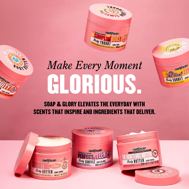 Soap & Glory SMP Cool the Shots Plumping Lip Gloss & Plumper, Pink Charming | Hydrates, Cools & Defines for Fuller, Volumized Lips, High Shine & Glossy Finish, Menthol & Vitamin E, Vegan & Cruelty-Free