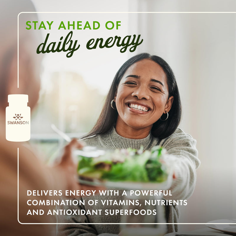Swanson Super Green Max Plus Powder, Whole Foods, Vitamin E, 9 oz | Phytonutrient-Rich Blend with Bee Pollen, Ginkgo Biloba and Chlorella, Delivers Energy and Antioxidant Superfoods