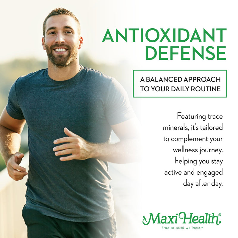 Maxi Health Multivitamin with Iron – Men & Womens Daily Multivitamins for Energy, Immune System, & Overall Wellness – Multi Vitamin with Vitamins A, B, C, D3, E, Zinc, & More – Kosher 90 Tablets