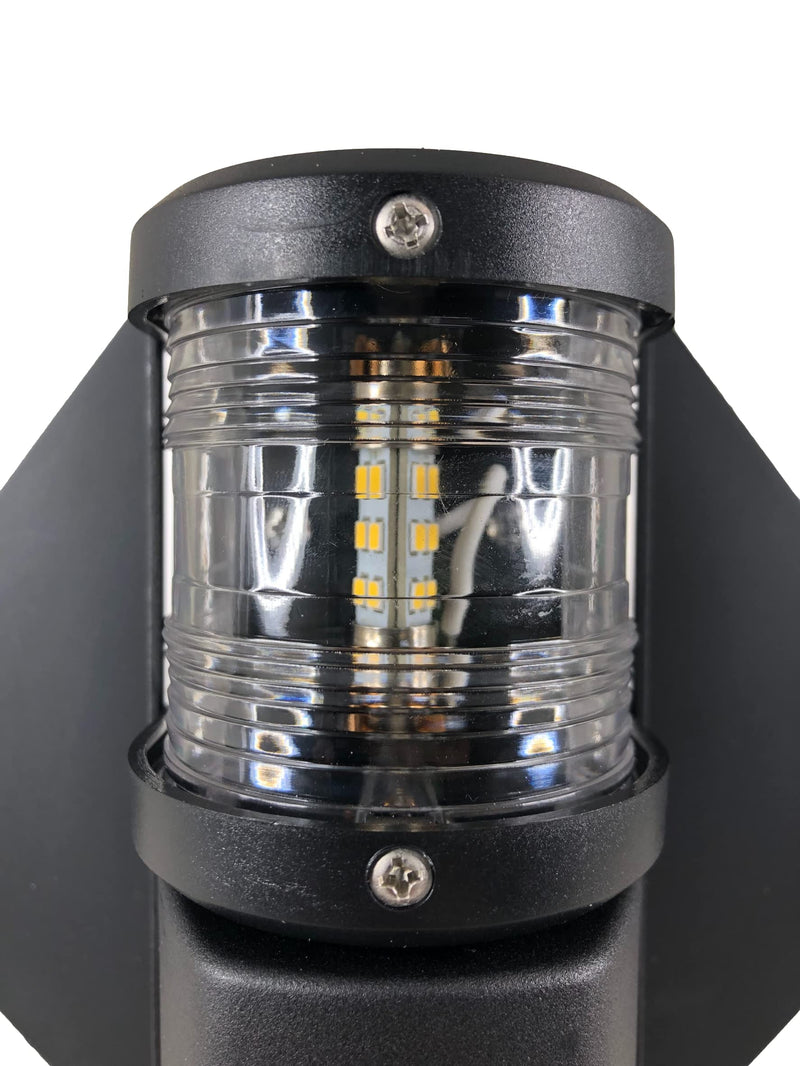 Pactrade Marine Waterproof LED Combo Masthead And Deck Light Vertical Mount For Sailboat Boats Up To 12M, G4 Type Bulb and LED Type - BeesActive Australia