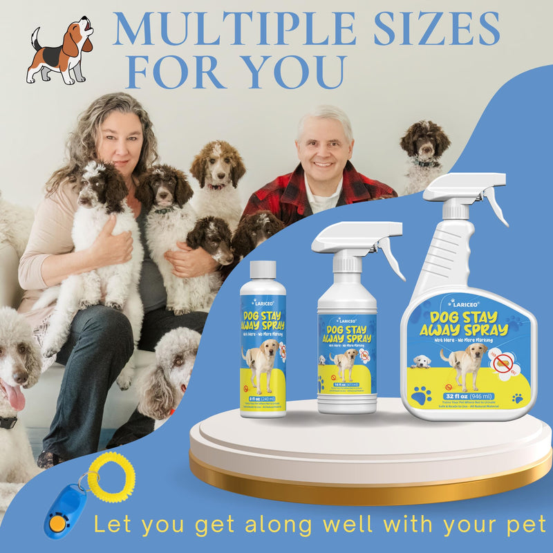 16oz Gentle Dog Training Spray - Help Dogs Stop Marking in Your Home - Promote Good Behavior in Dogs - Safe Formula to Curb Unwanted Dog Urination Habits 16.0 Fl Oz