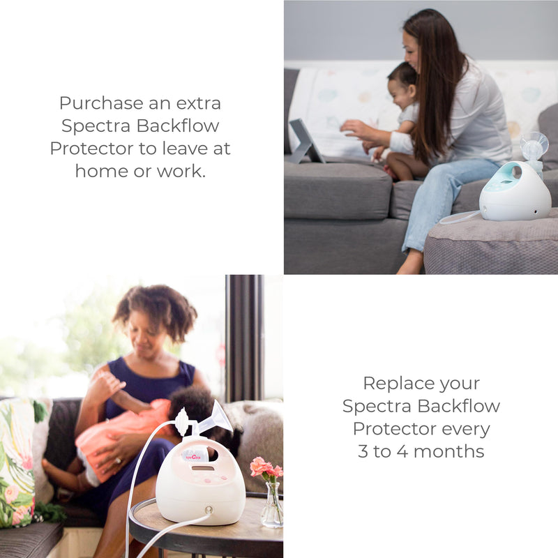 Spectra - Backflow Protector Replacement Part for Breast Milk Pump - Breastfeeding Support Essential - Compatible with Spectra Breast Pumps - BeesActive Australia
