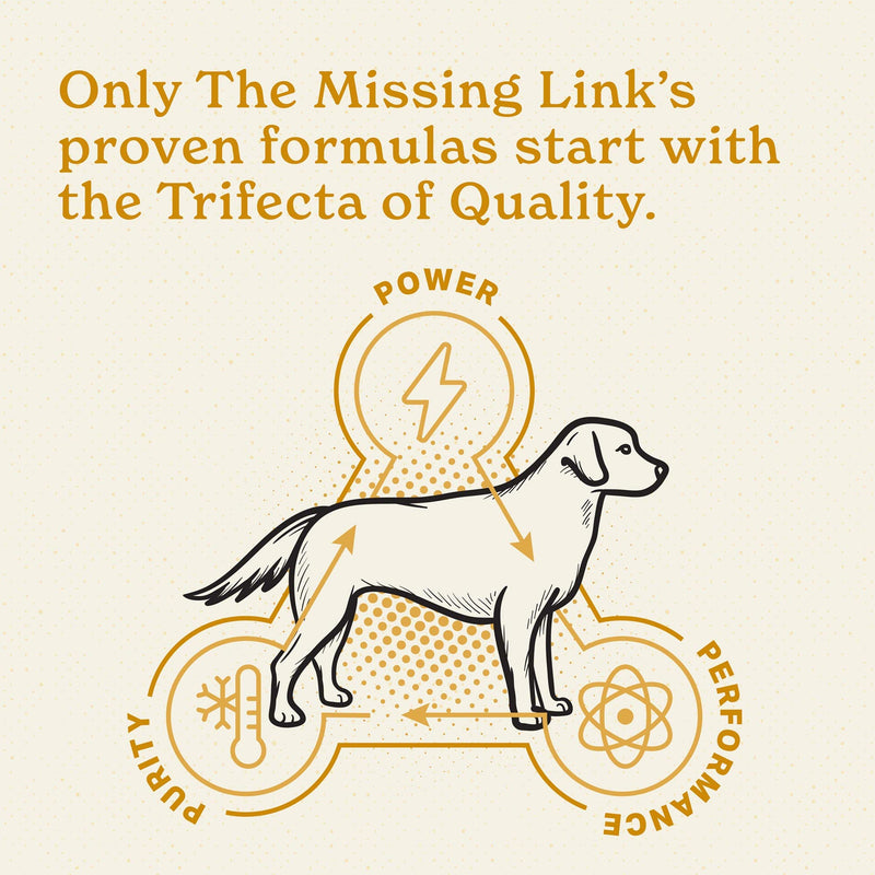 The Missing Link Skin & Coat + Probiotics Supplement 1lb Bag 2/Pack - Powerful Superfood Powder for Dogs Supports Healthy Skin & Glossy Coat, Promotes Hair Growth - PawsPlanet Australia